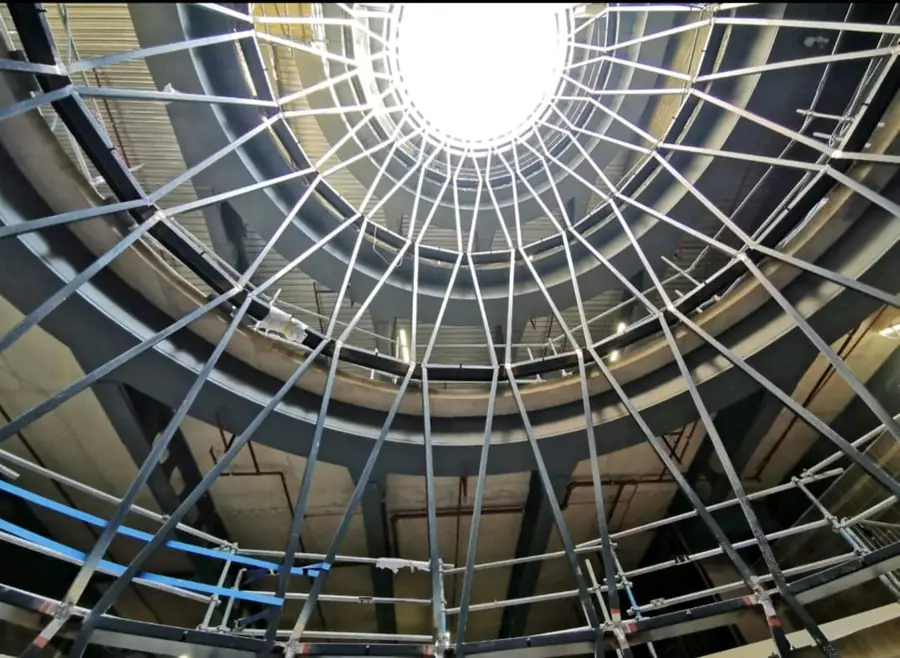 Circular Steel Roof Structure