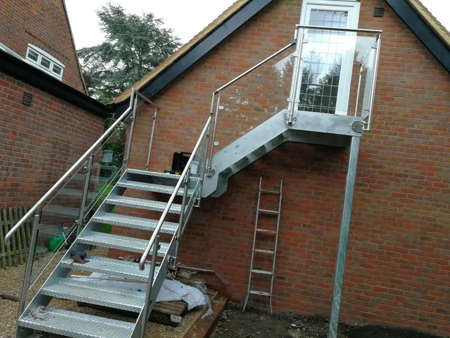 External Steel Staircase
