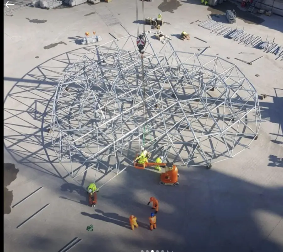 Geodesic Steel Dome