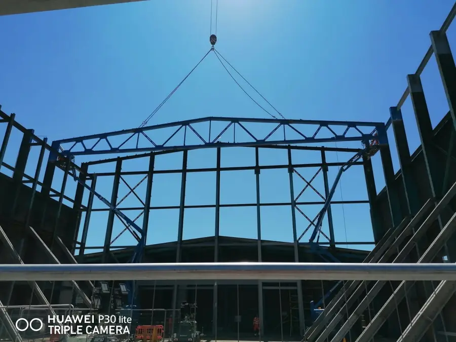 Roof Truss Erection